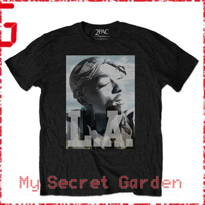 Tupac ( 2Pac ) - LA Skyline Official T Shirt ( Men XL ) ***READY TO SHIP from Hong Kong***